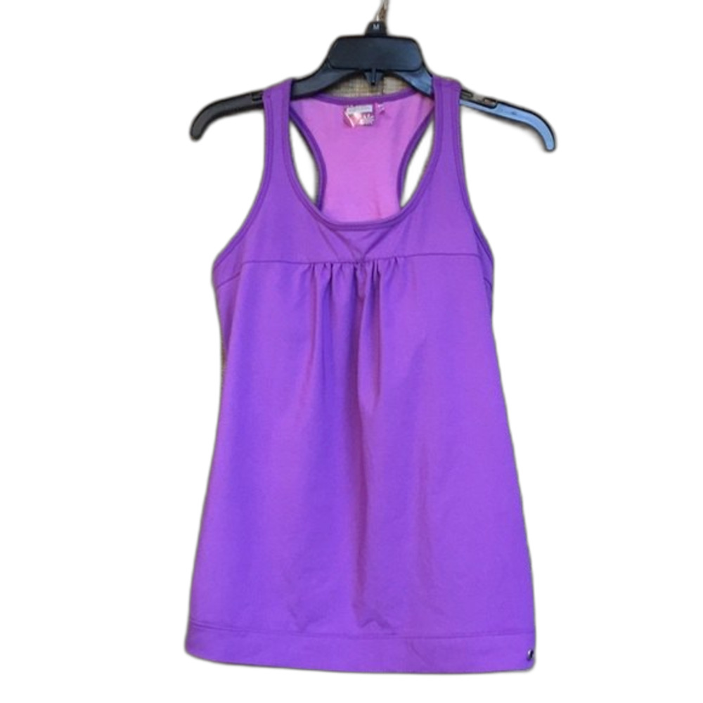 Athleta Tinker tank race back built-in bra top size M.